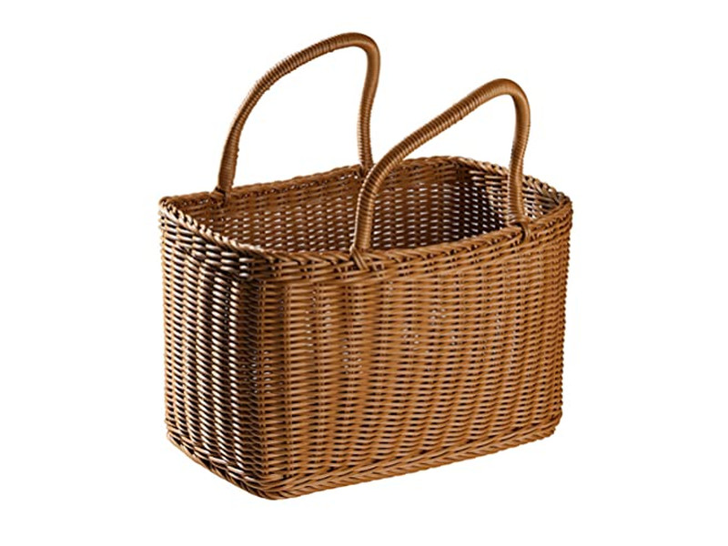 Panier de Pique-nique en Bambou avec Couvercle Paniers Vintage en Rotin Banane Vente en Gros