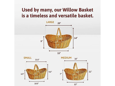 Panier de Pique-nique avec Table Pliante Panier pour 4 Aliments Style Anglais Vintage Couvercle Tressé